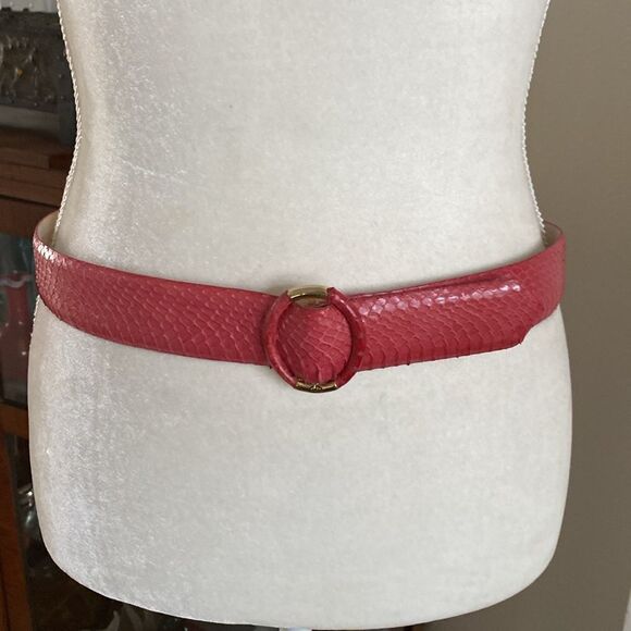 Vintage & New Dior snakeskin belt - Picture 1 of 7